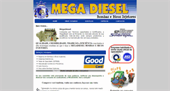 Desktop Screenshot of megadiesel.com.br